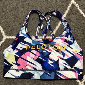 Peloton Radiant Remix Strappy Sports Bra